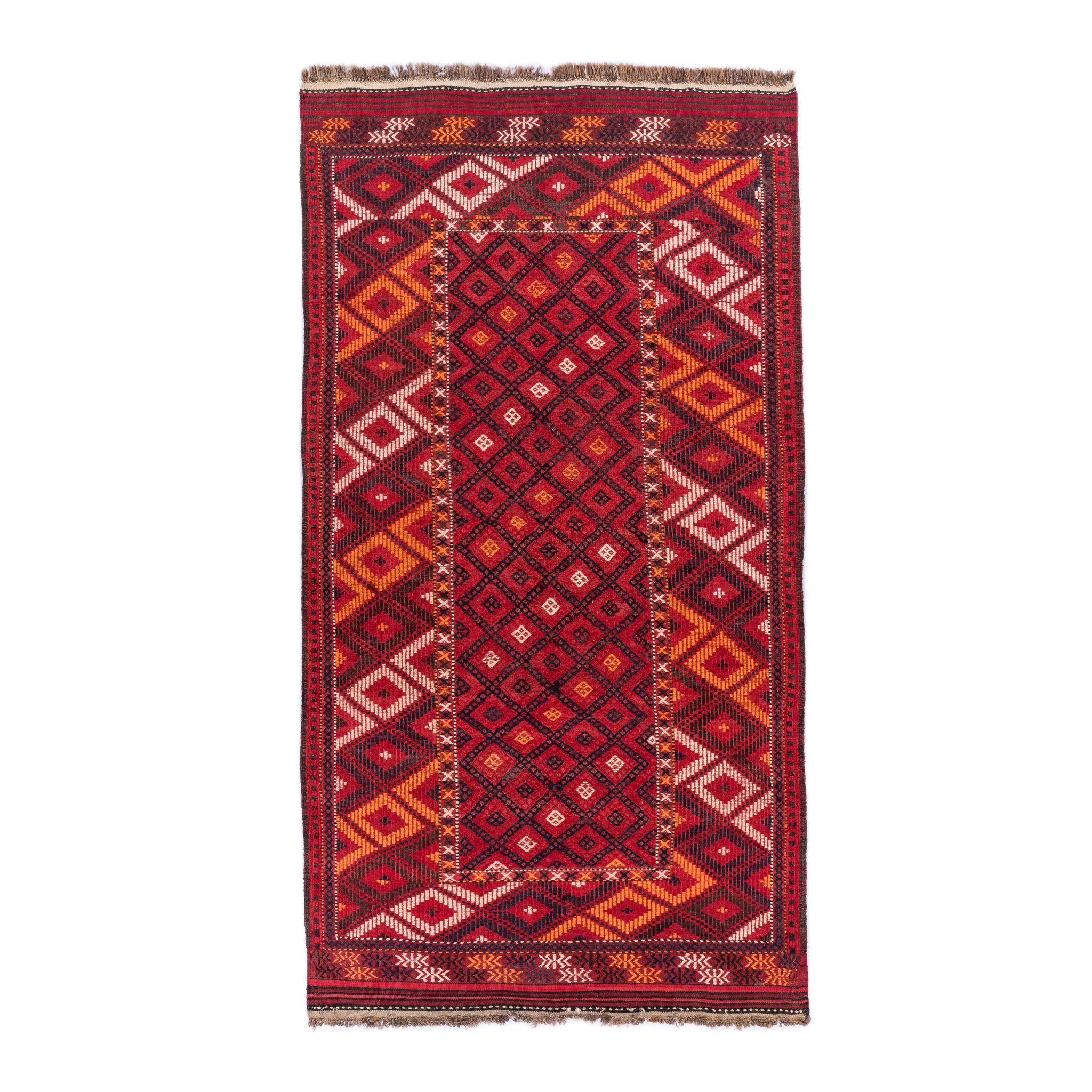 Soumak Kilim (4.9 x 9.5)ft