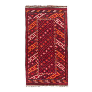 Soumak Kilim (4.9 x 9.5)ft
