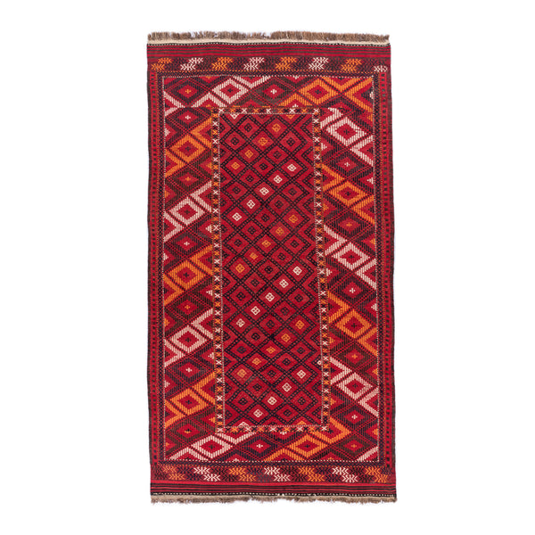 Soumak Kilim (4.9 x 9.5)ft