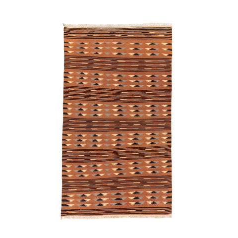Turkmen Kilim (4.7 x 8.1)ft