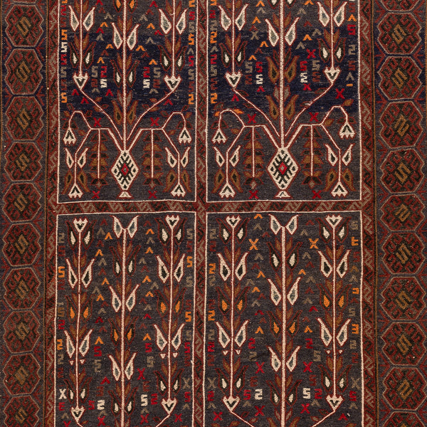 Golbarjasta Kilim (5.1 x 8.8)ft