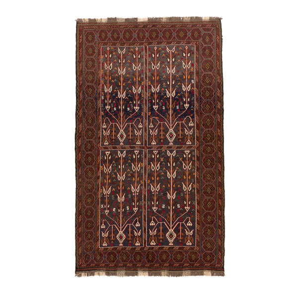 Golbarjasta Kilim (5.1 x 8.8)ft