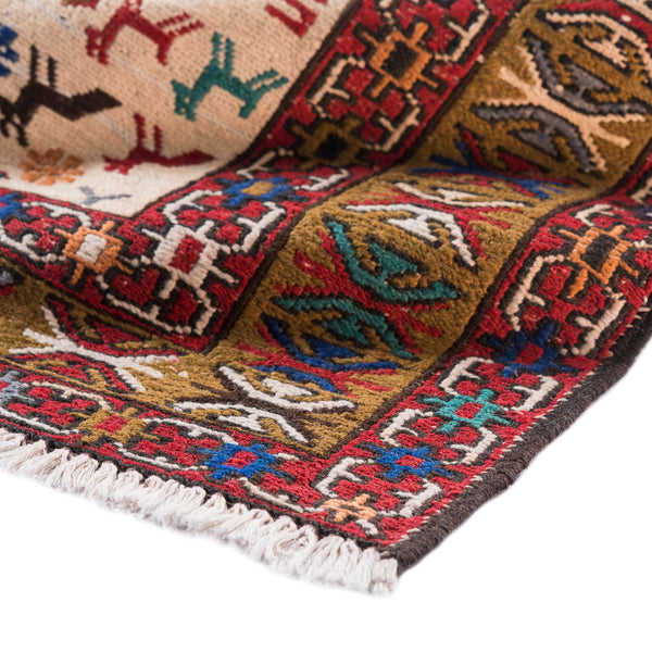 Soumak Kilim (3.4 x 4.7)ft
