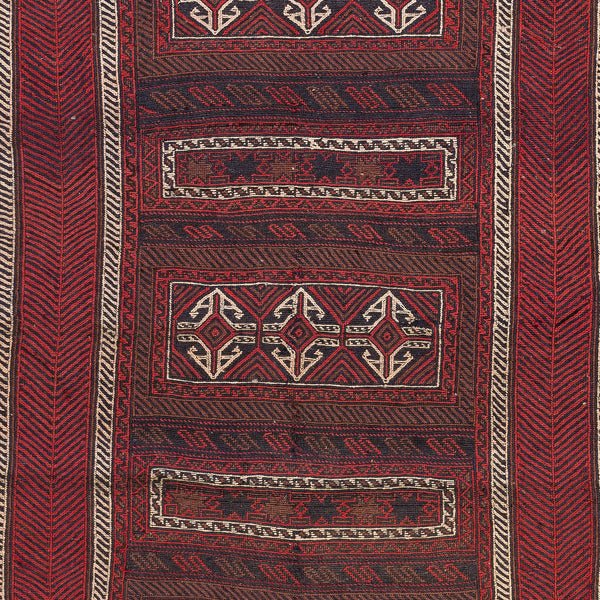 Golbarjasta Kilim (3.9 x 6.7)ft