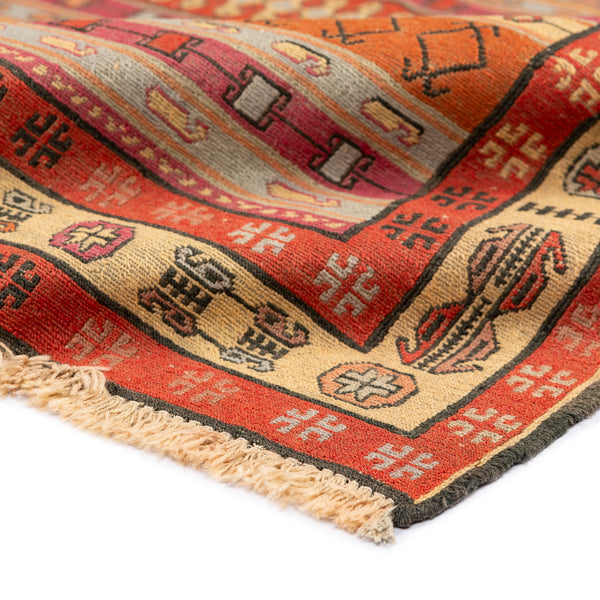 Soumak Kilim (3.9 x 4.5)ft