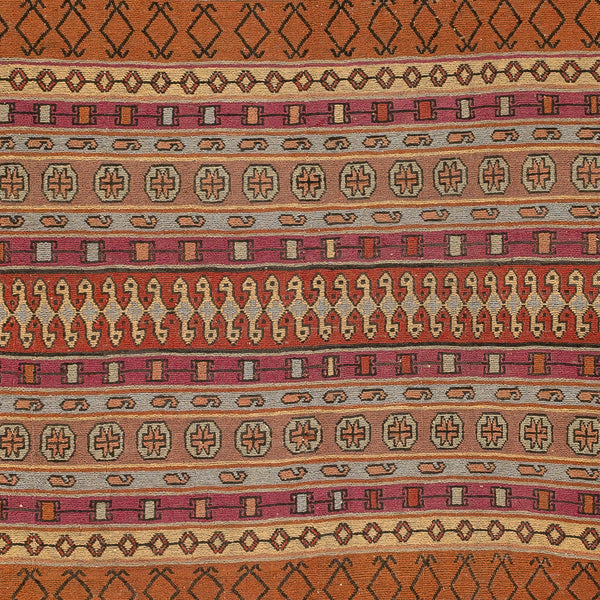 Soumak Kilim (3.9 x 4.5)ft