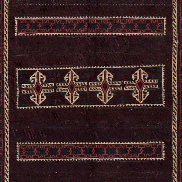 Golbarjasta Kilim (3.9 x 6.9)ft