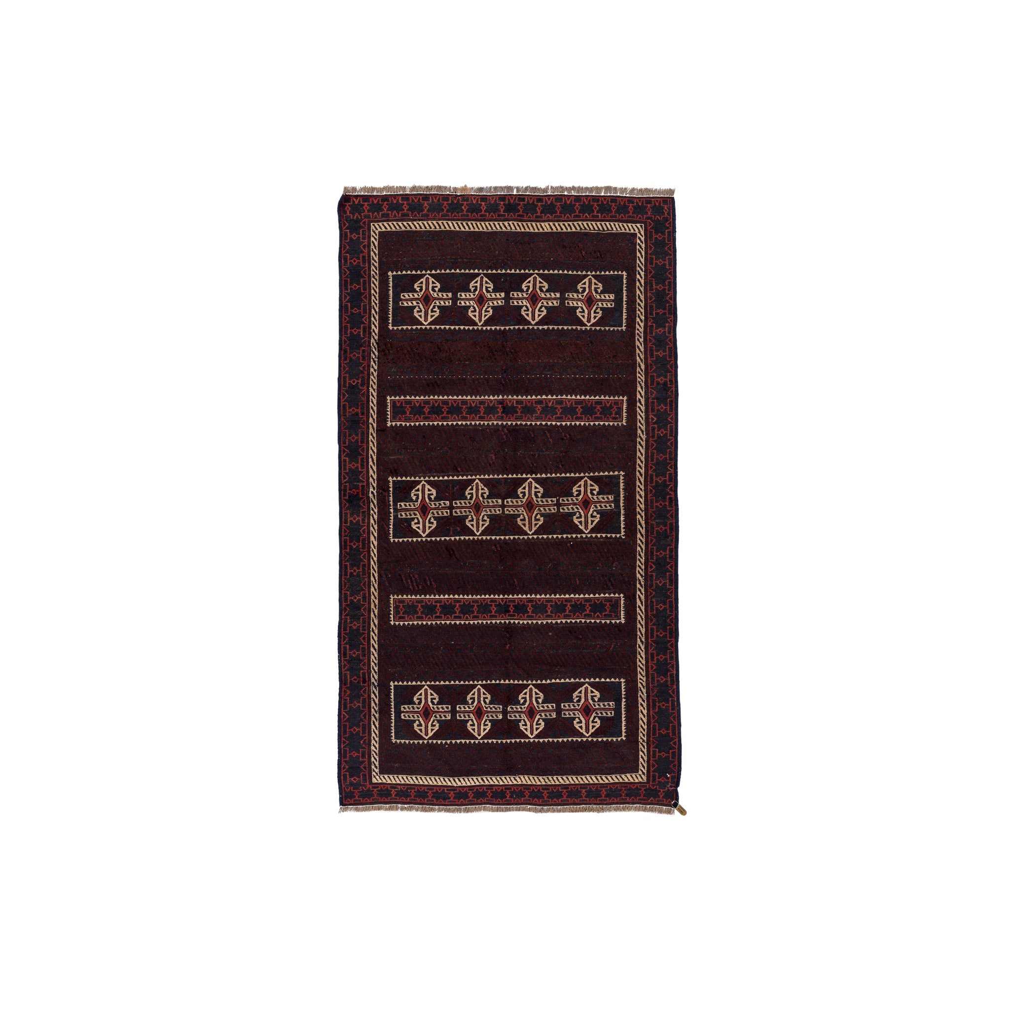 Golbarjasta Kilim (3.9 x 6.9)ft