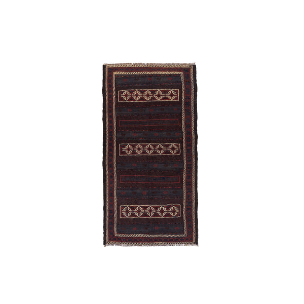 Golbarjasta Kilim (3.9 x 7.7)ft
