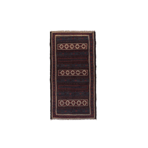 Golbarjasta Kilim (3.9 x 7.7)ft