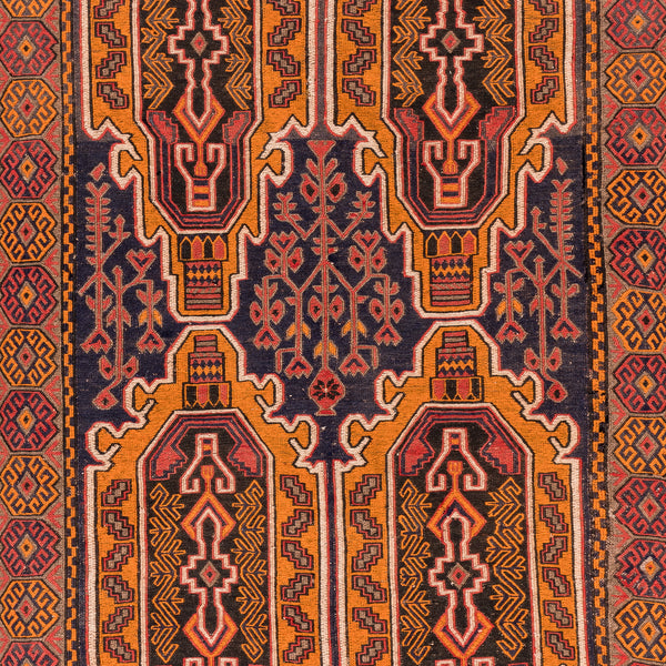 Golbarjasta Kilim (5.5 x 9.1)ft