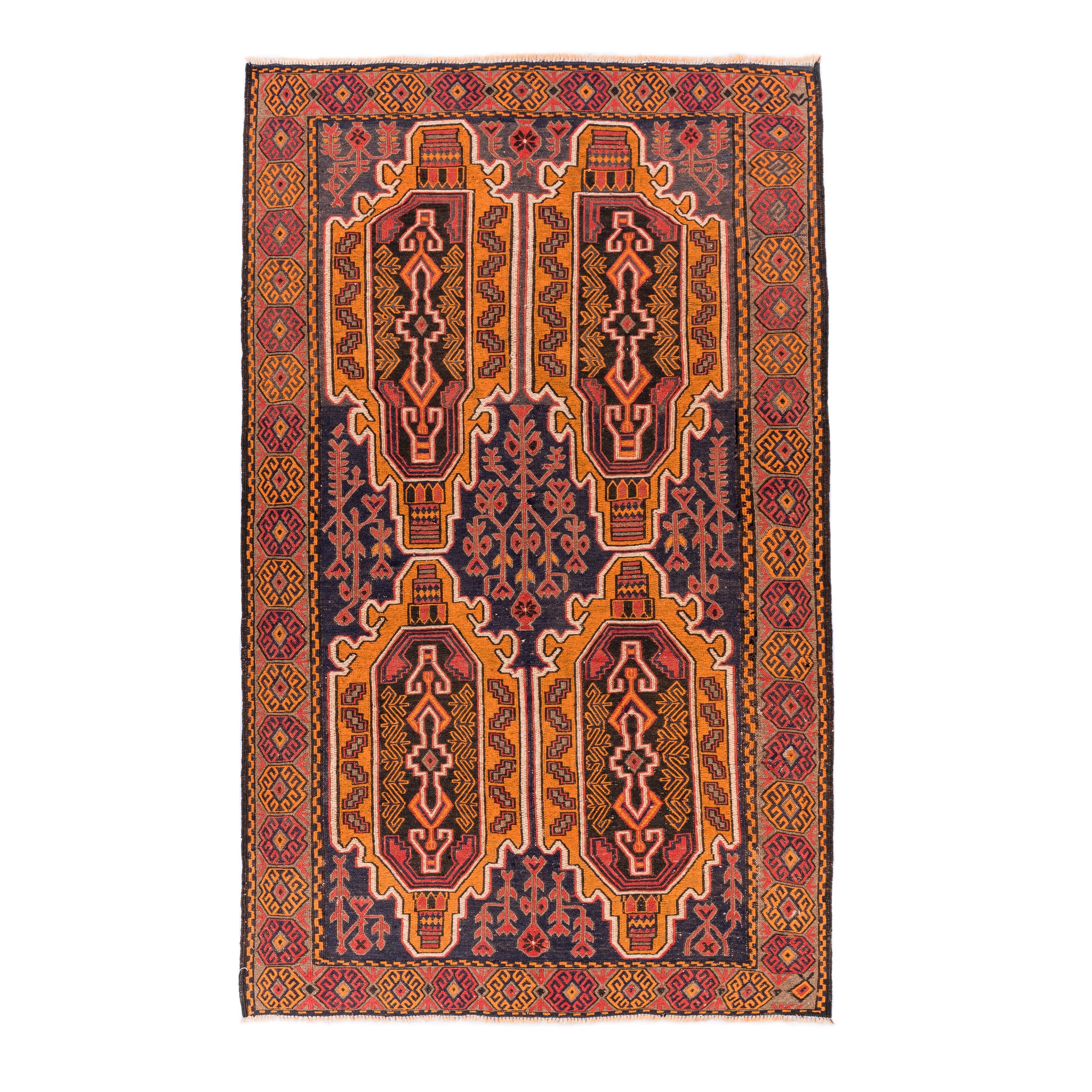Golbarjasta Kilim (5.5 x 9.1)ft