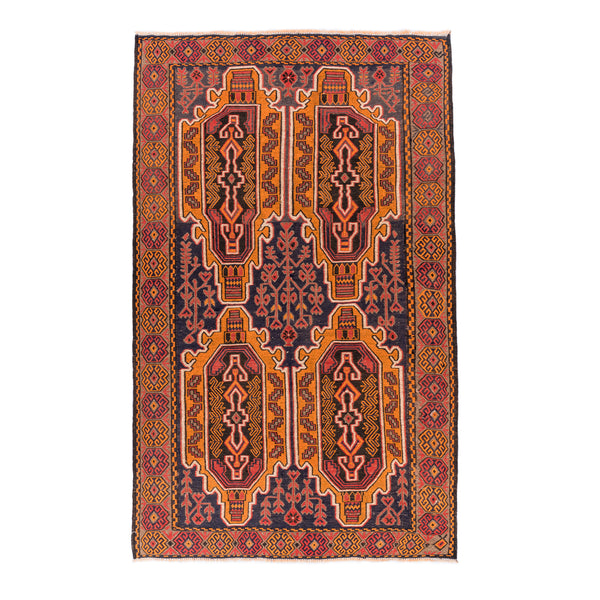 Golbarjasta Kilim (5.5 x 9.1)ft