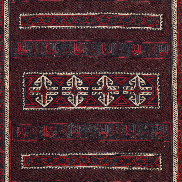 Golbarjasta Kilim (4.3 x 7.9)ft