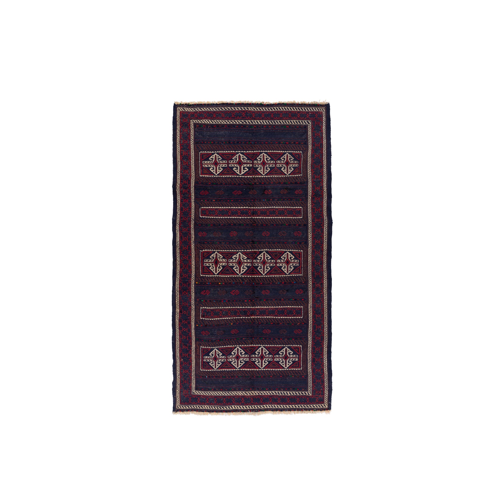 Golbarjasta Kilim (4.1 x 8)ft
