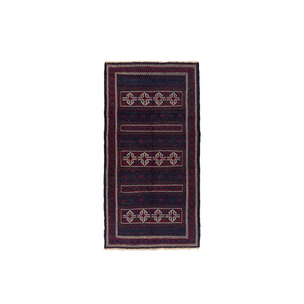 Golbarjasta Kilim (4.1 x 8)ft