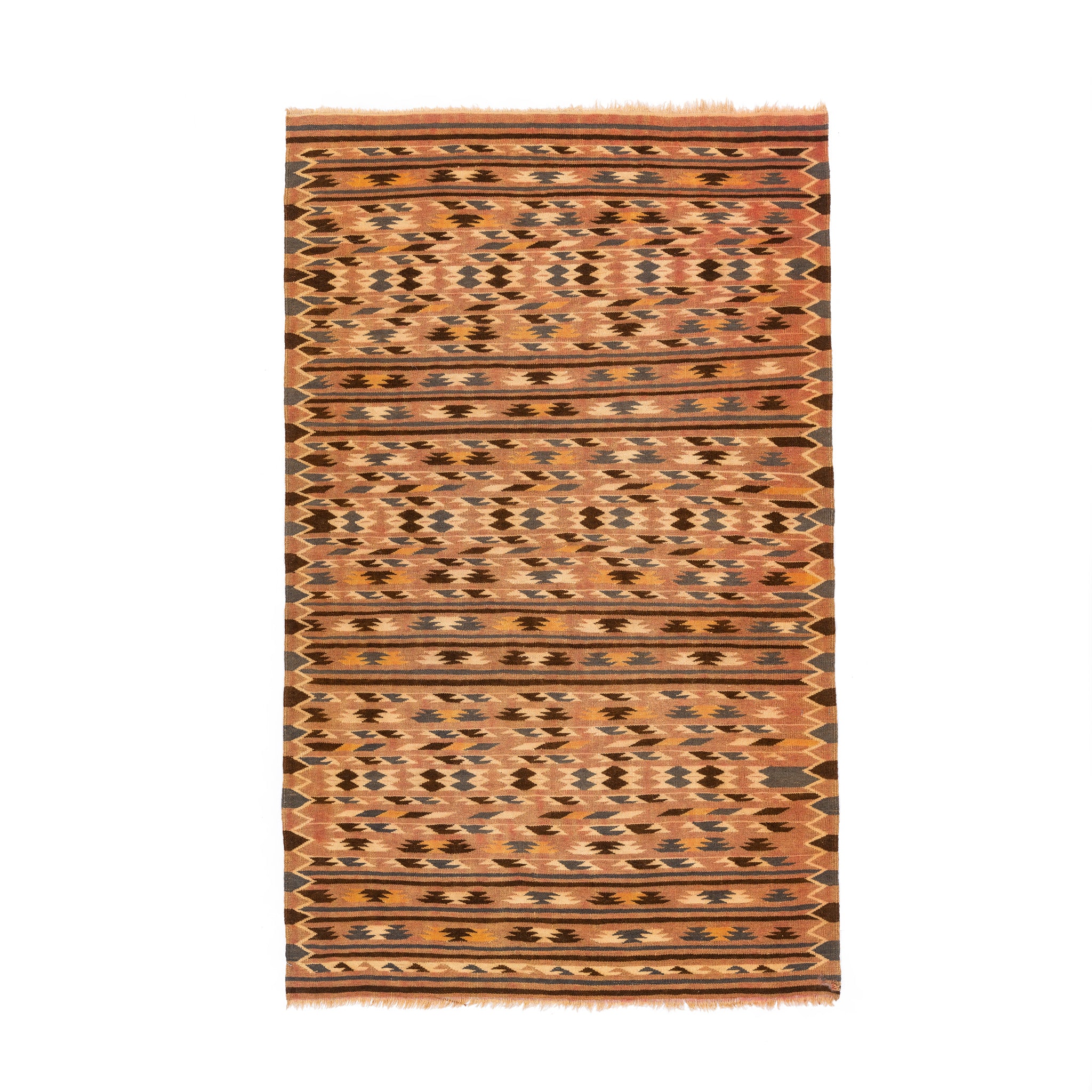 Turkmen Kilim (3.9 x 6.2)ft