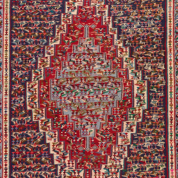 Senneh Kilim (6.2 x 9.4)ft