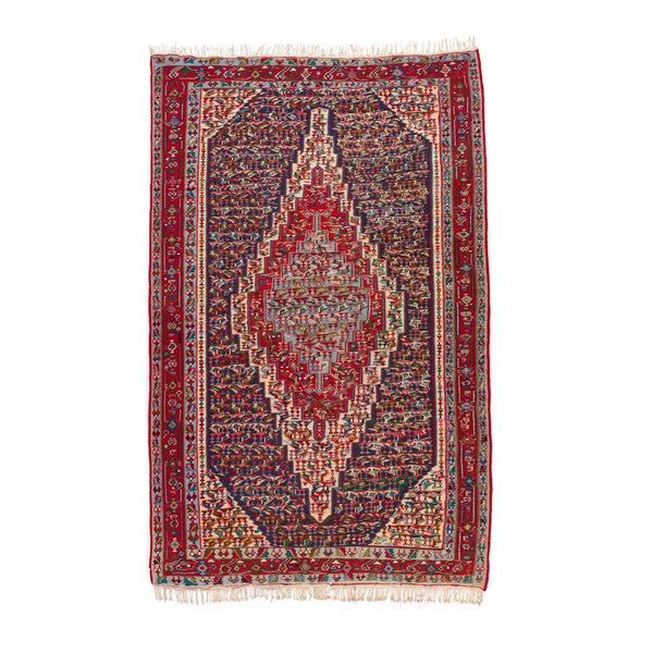 Senneh Kilim (6.2 x 9.4)ft