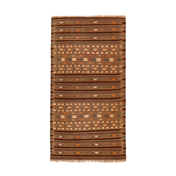 Turkmen Kilim (3.3 x 6.2)ft