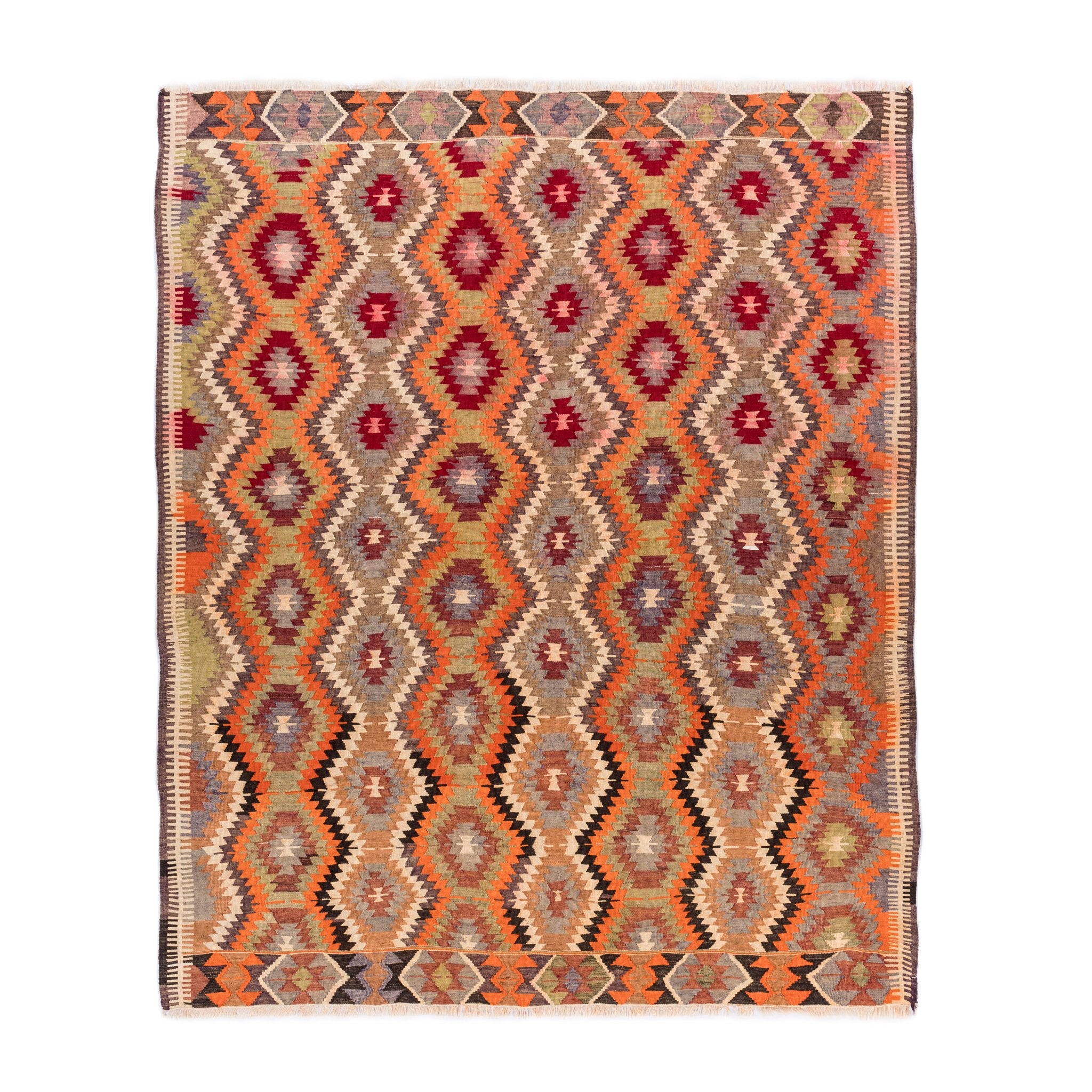 Ardebil Kilim (6.4 x 7.6)ft