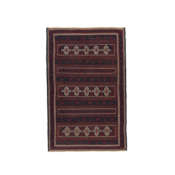 Golbarjasta Kilim (4.5 x 7.1)ft