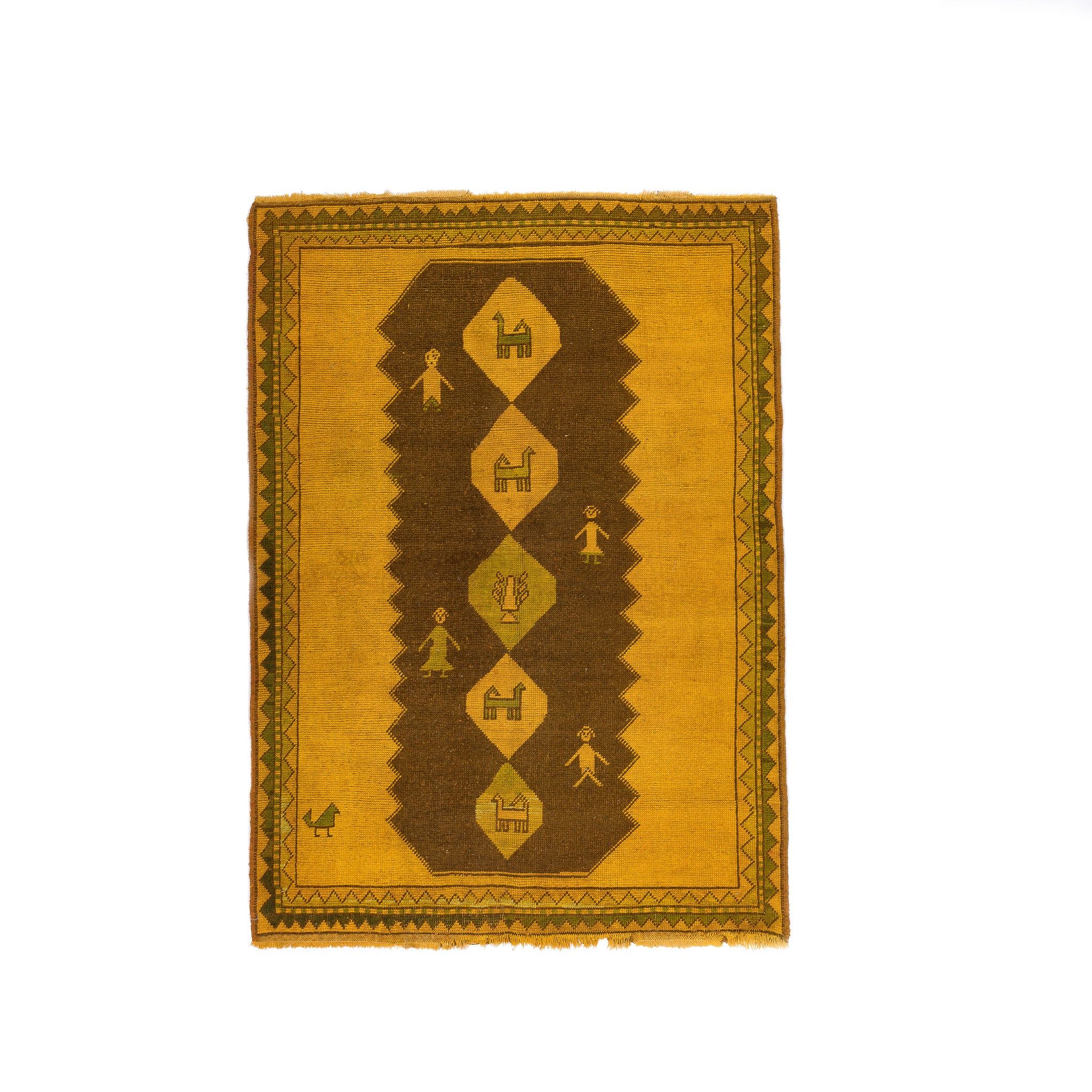 Turkish Gabbeh (4.7 x 6.4)ft