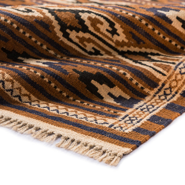 Turkmen Kilim (3.6 x 5.9)ft