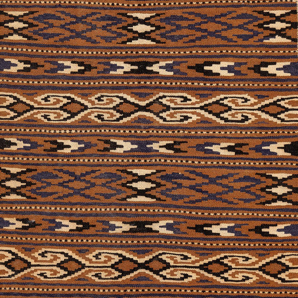 Turkmen Kilim (3.6 x 5.9)ft