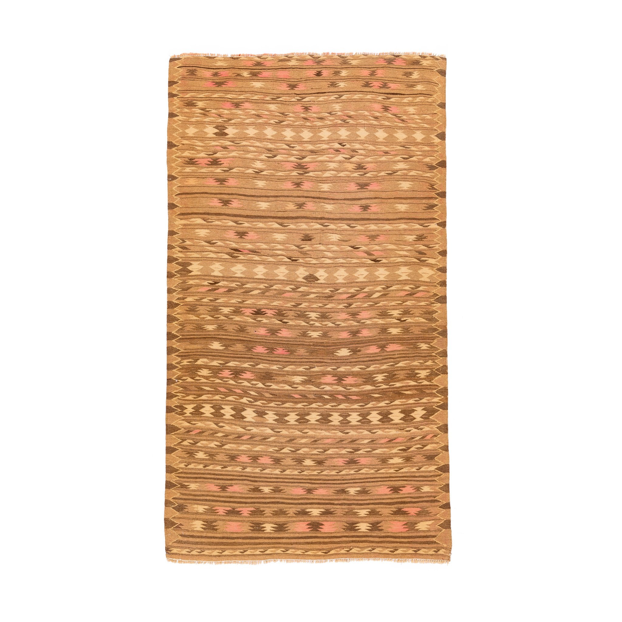 Turkmen Kilim (3.6 x 6.5)ft