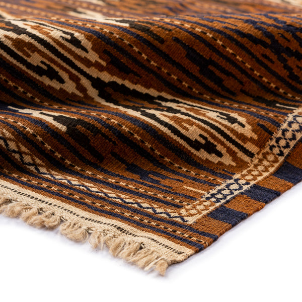 Turkmen Kilim (3.3 x 5.9)ft