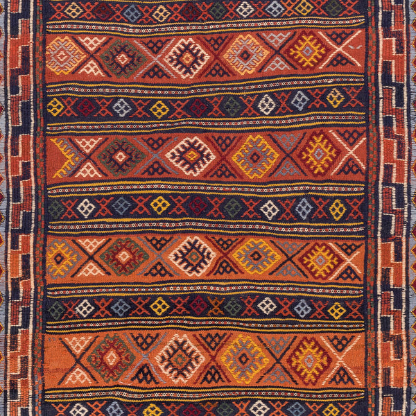 Soumak Kilim (4.4 x 7.7)ft