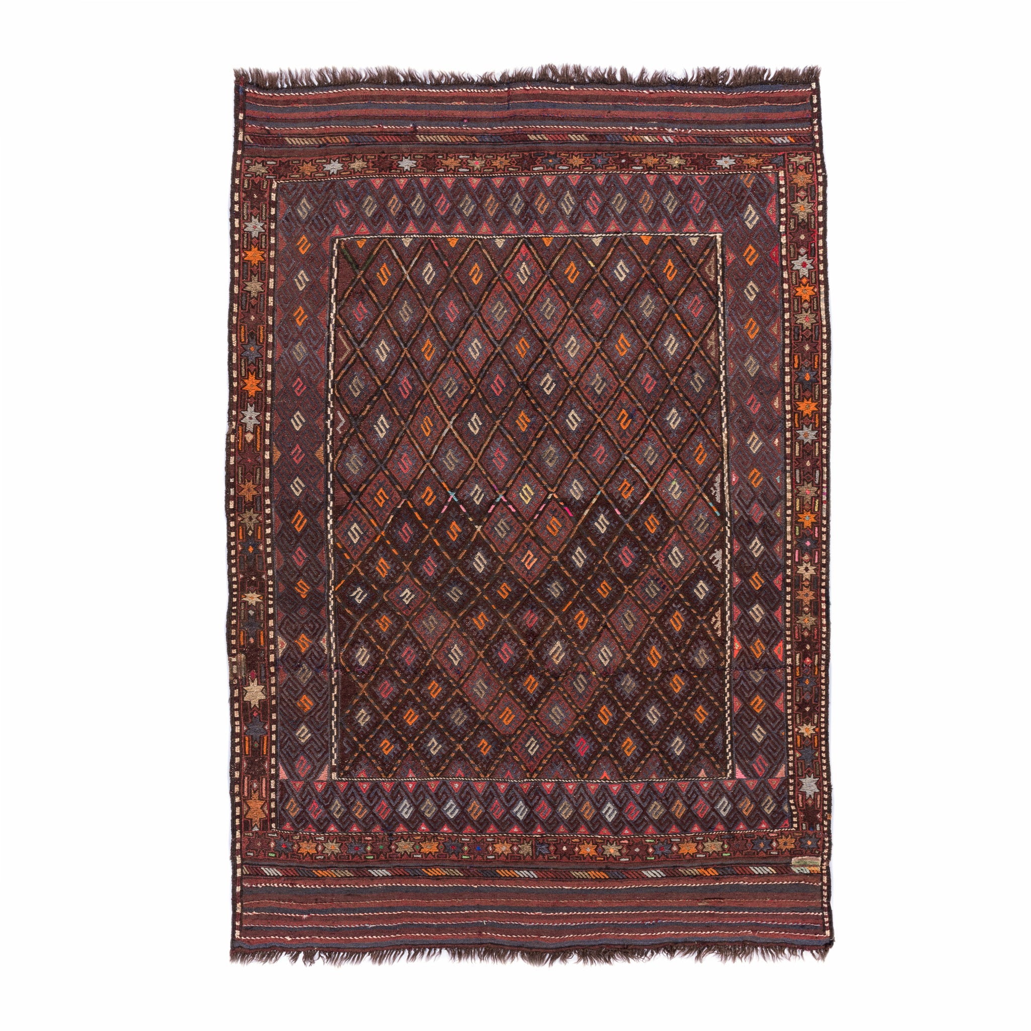 Soumak Kilim (4.9 x 7.1)ft