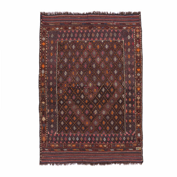 Soumak Kilim (4.9 x 7.1)ft
