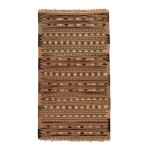 Turkmen Kilim (3.6 x 6.4)ft